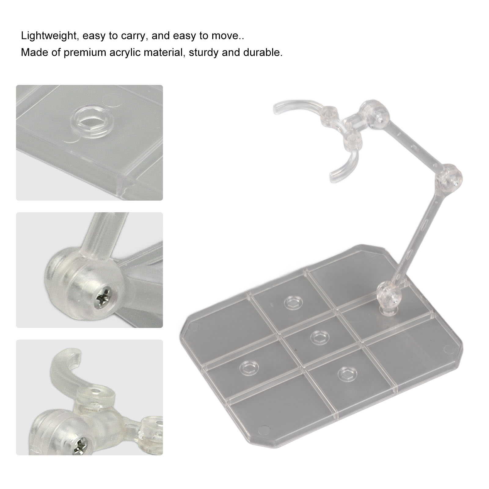Figure Support Holder 10 Sets  - огляд і ціна Action Figure Stand