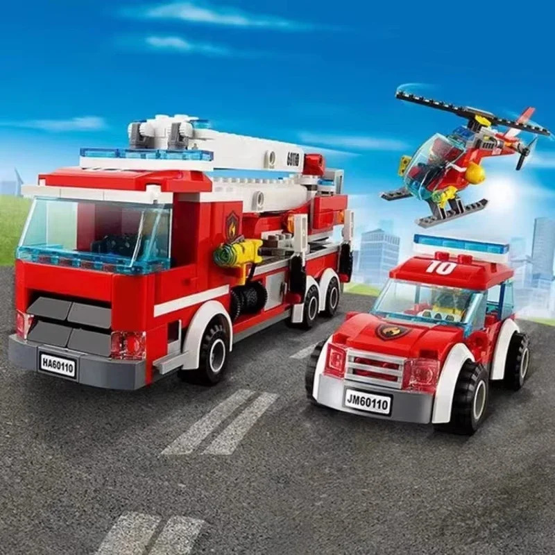 City Fire Station Helicopter T - огляд і ціна Lego Set City