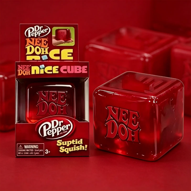 Dr Pepper X NeeDoh Nice Cube S - огляд і ціна Fidget Cube Original