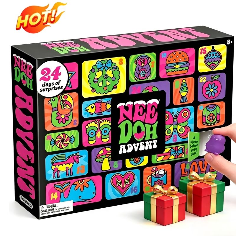 2026 Needoh New Christmas Coun - огляд і ціна Mystery Box Blind Bag